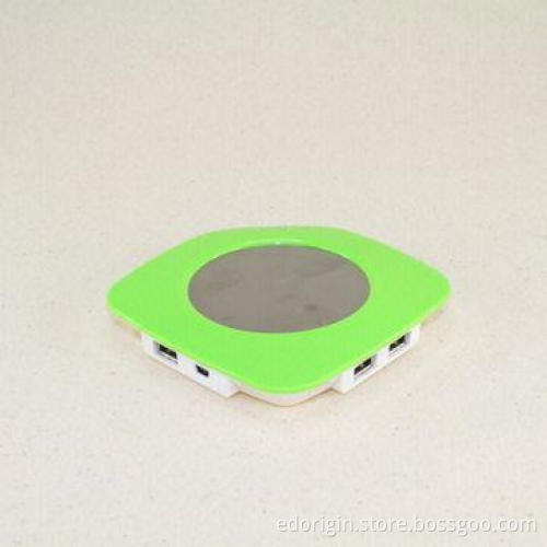 USB Cup Warmer with 3-port USB Hub, Keeps Tea, Coffee, Water Warm at 60 Degrees